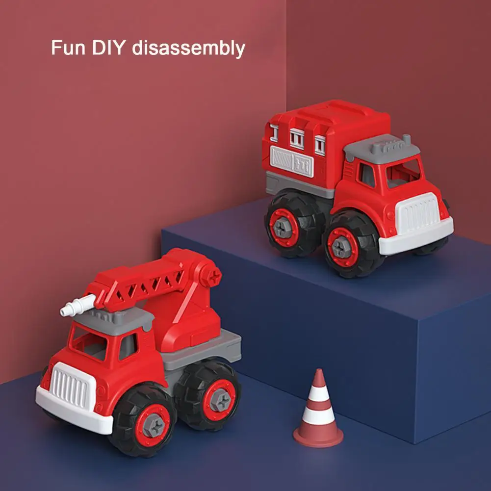 

Auto Toy Disassembly Problem-solving Ability Plastic High Spray Truck Children Car Toy for Indoor