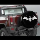 Универсальный чехол для большинства автомобилей, чехол для запасных шин, Аксессуары для автомобилей из аниме фильма супергероев, чехол на колесо