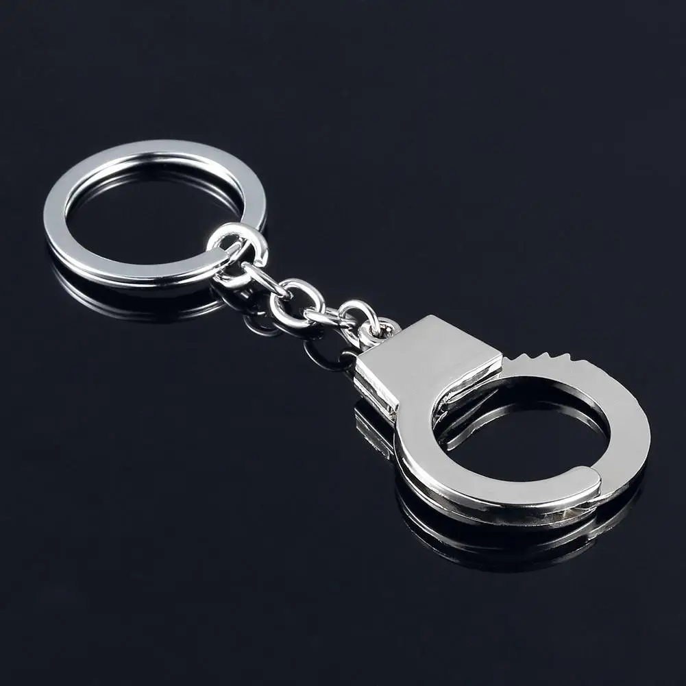 Модные мужские наручники брелок мини новый подарок питьевой металлический |