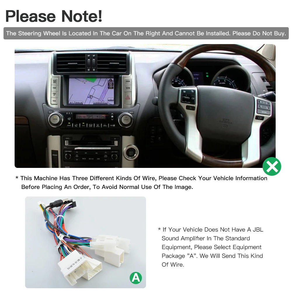 Kingchange Android 11 Автомобильный мультимедийный плеер для Toyota Land Cruiser Prado 150 2009 - 2013 радио