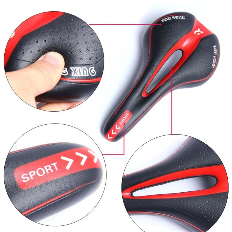 

2020 New Mountain Bike Bicycle Saddle Hollow-out Sit Bicycle Saddle Comfortable Thick Bicycle Saddle