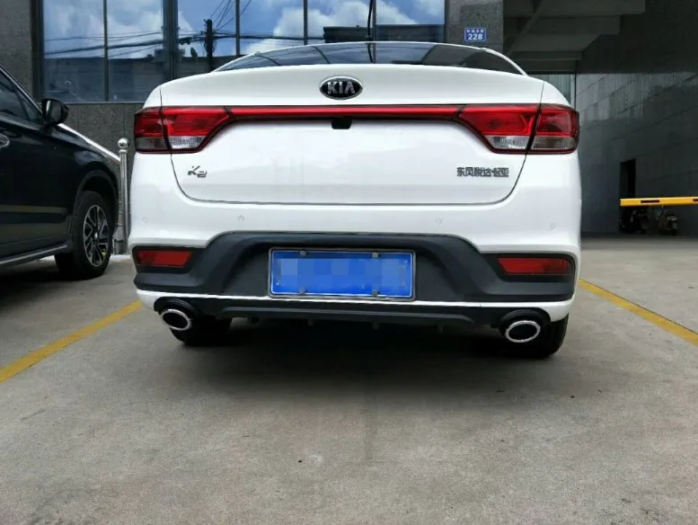 Задний спойлер для k2 задний из АБС-пластика диффузор заднего бампера маленького