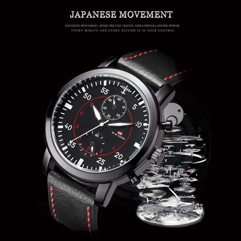 Роскошные Брендовые мужские кварцевые часы повседневные спортивные модные