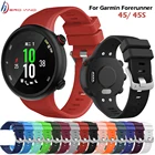 Мягкий силиконовый ремешок для смарт-часов Garmin Forerunner 45 45S, спортивный ремешок на запястье для Garmin swim2, сменный Браслет, аксессуары