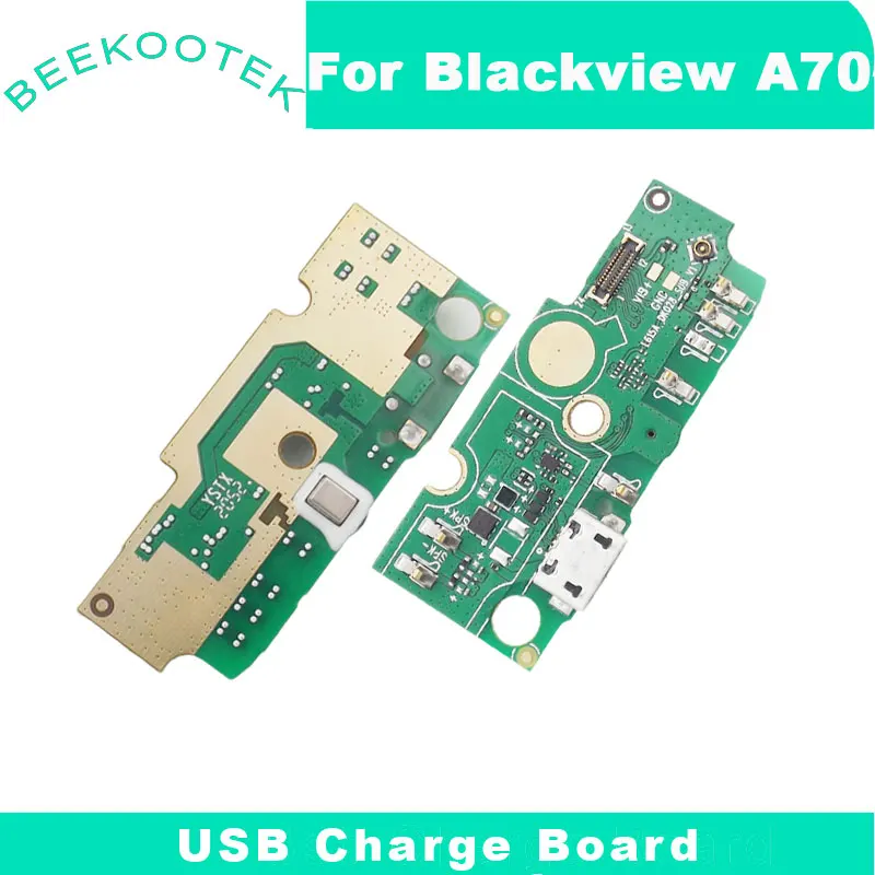 Оригинальная плата Blackview A80 USB A70 зарядная док-станция зарядный порт Сменные