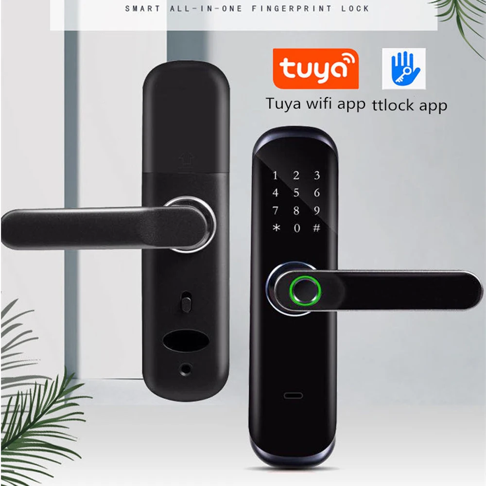 Qleung S807 заводская цена TTlock пароль Wifi смарт-карта ключ отпечаток пальца Горячая