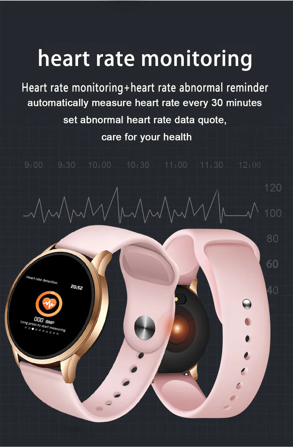 LIGE fitness tracker smart watch Waterproof Sport For IOS Android phone Smartwatch Heart Rate Monitor Blood Pressure Functions