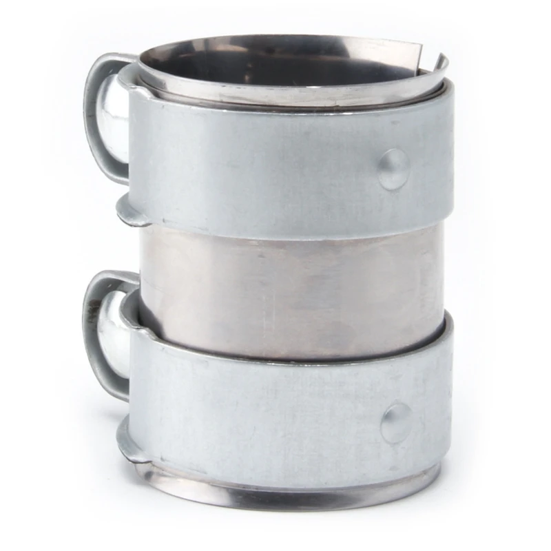 

T304 Mild Steel Turbo Exhaust Pipe Clamp Downpipe Down Catback Muffler Cat Pipe Clamp