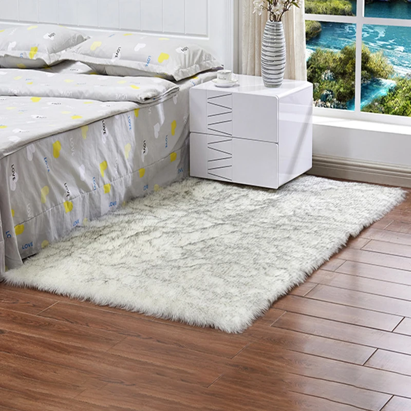 Мягкие пушистые плюшевые коврики большой ворсистый коврик для гостиной спальни