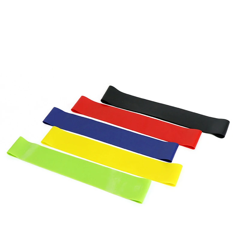 Эластичная лента для фитнеса тренировок резиновая петля спорта йоги пилатеса