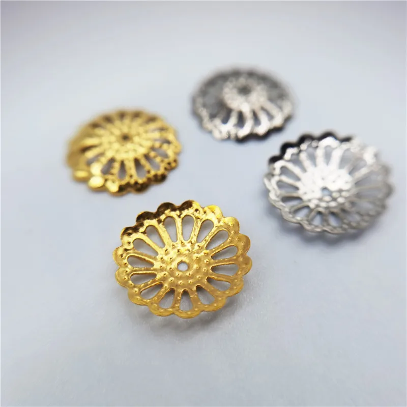 

200 шт./лот искусственная металлическая подвеска с цветами, аксессуар «сделай сам», разделитель для конца, подвески, женские серьги