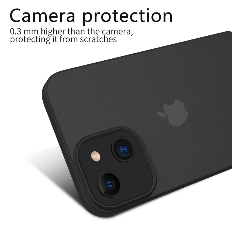 Ультратонкий Прозрачный матовый чехол X-level для iPhone 13 Pro Max Mini | Мобильные телефоны