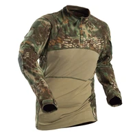 tactical combat shirt men cotton military uniform camouflage shirt multicam army hiking hunting clothes camo long shirt