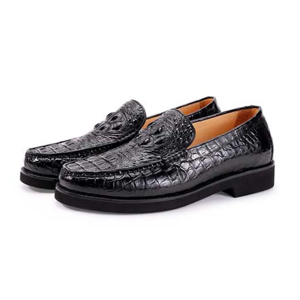 

piliyuan men Leather shoes male shoes business Casual shoes loafers crocodile Men's shoes