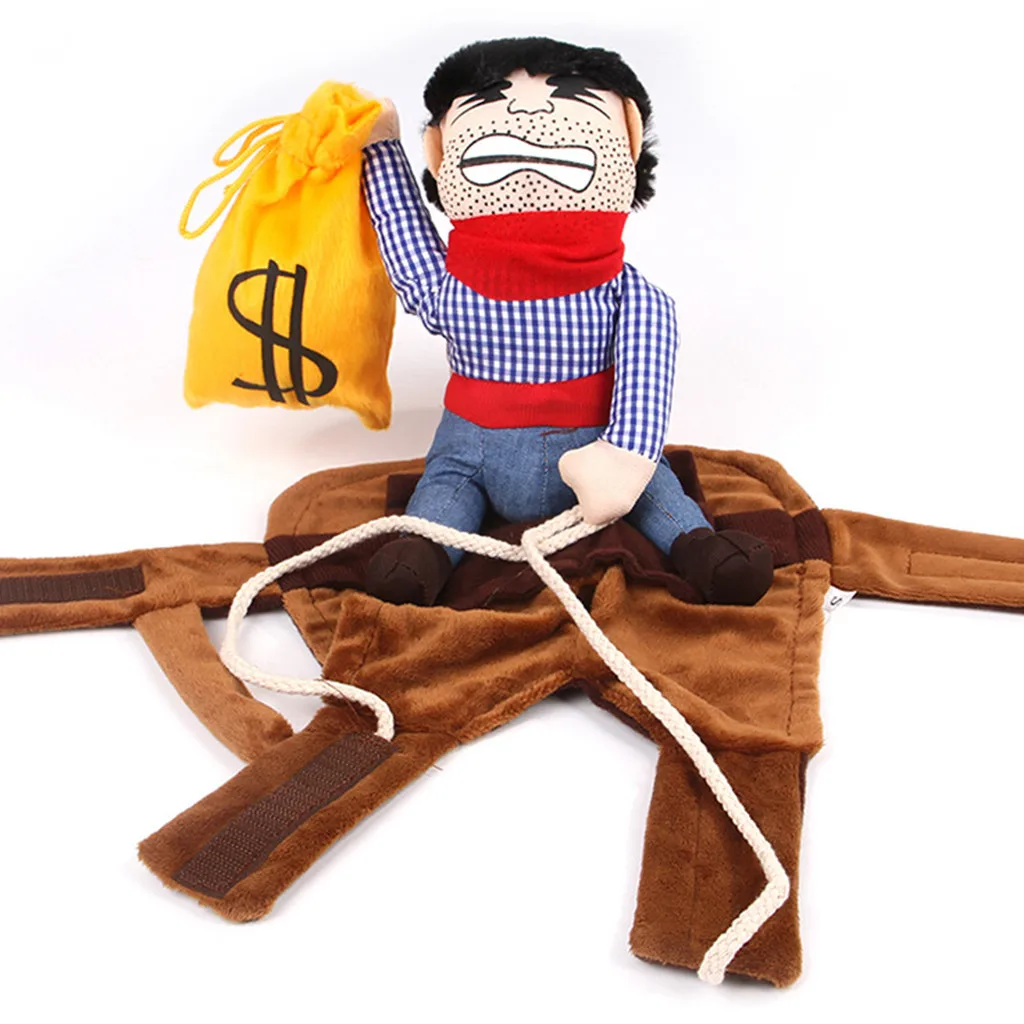 Одежда для собак кошка ковбой костюм всадника одежда рыцарский Стиль зимняя Roupas