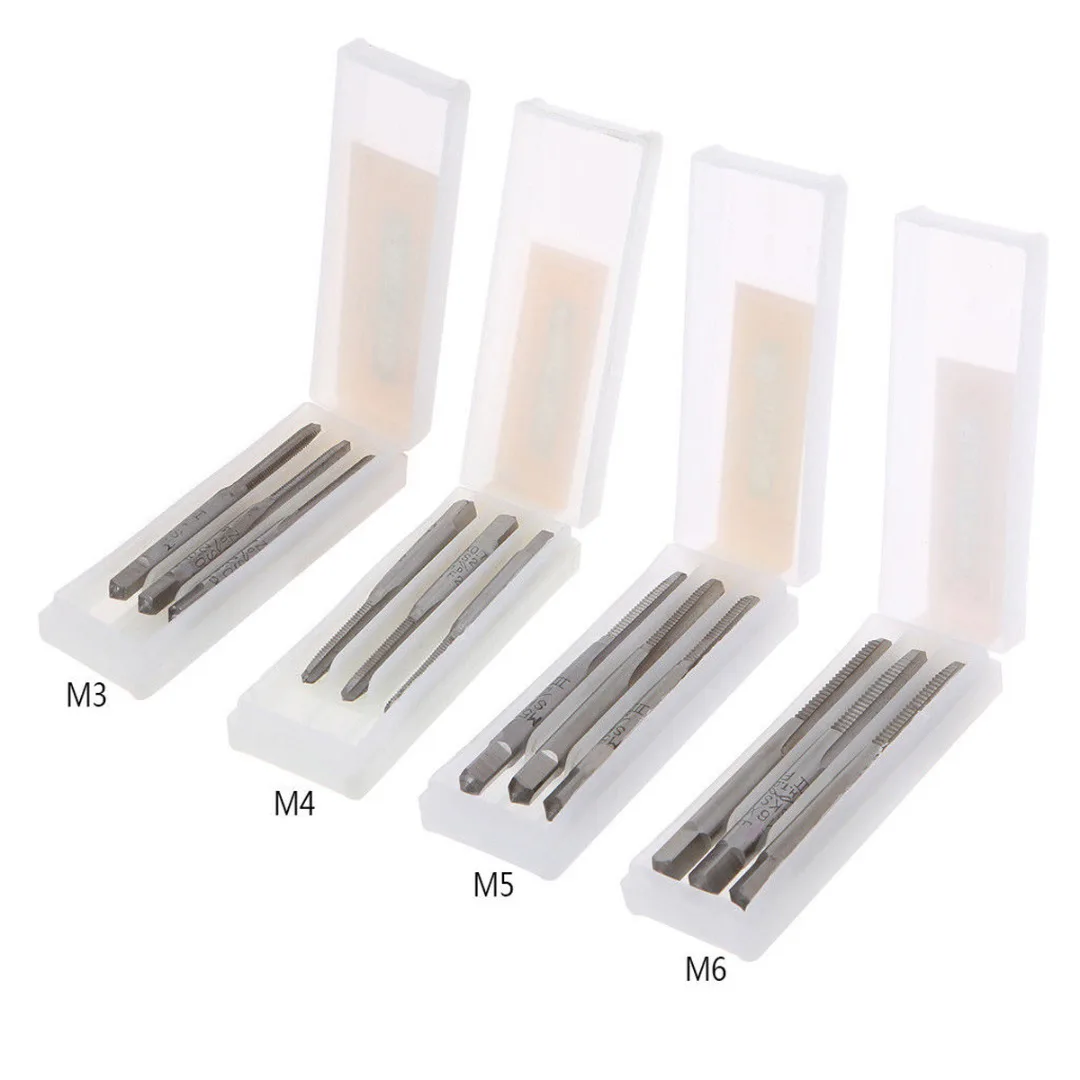 3 шт. Hss машина винт Резьба Метрическая заглушка кран винтовые краны