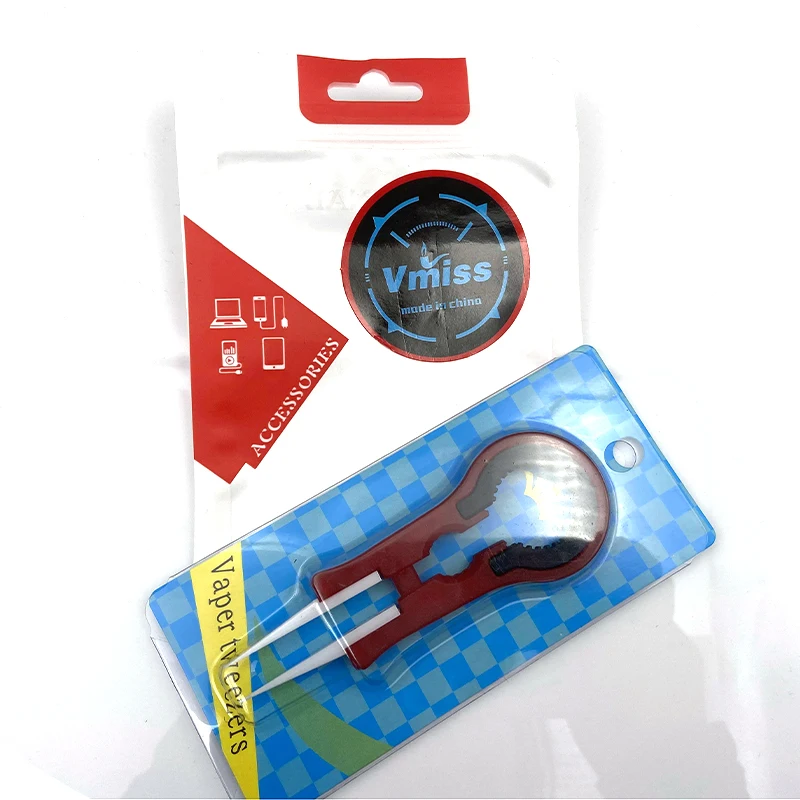 

Vmiss Ceramic Tweezers V3 For Heat Resistant DIY RDA Tank Vape Screwdriver Handle Electronic Cigarette Tools Equipment