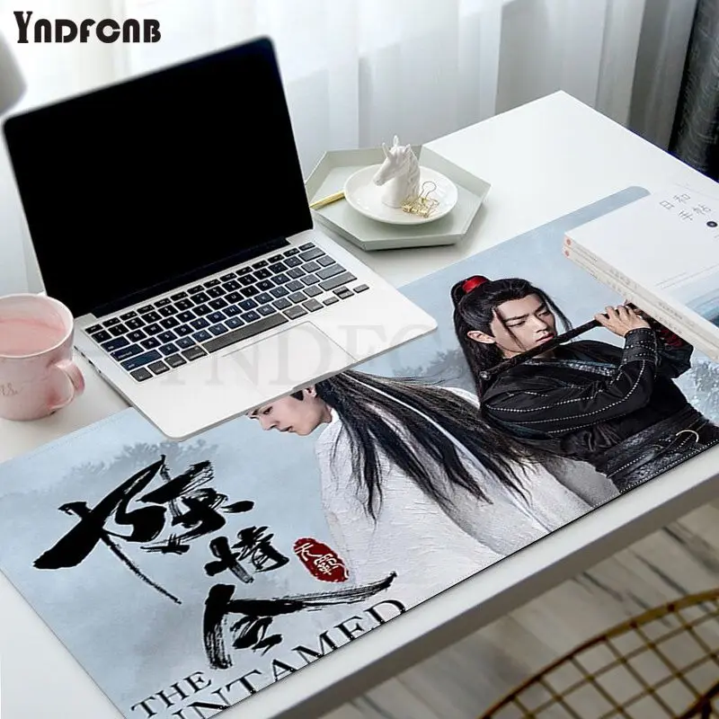 

YNDFCNB The Untamed Xiaozhan Wang YiBo Hot Sales Durable Rubber Mouse Mat Pad Size for mouse pad Keyboard Deak Mat for Cs Go LOL