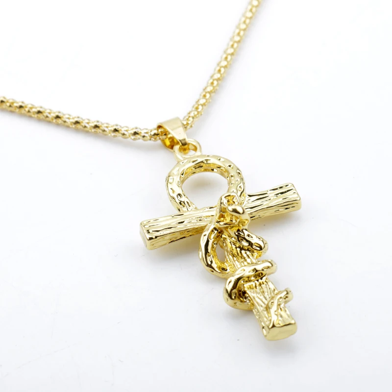 

Gothic Snake Cross Nacelace for Women Men Pendant Choker Jewellery Necklaces for Teen Girls