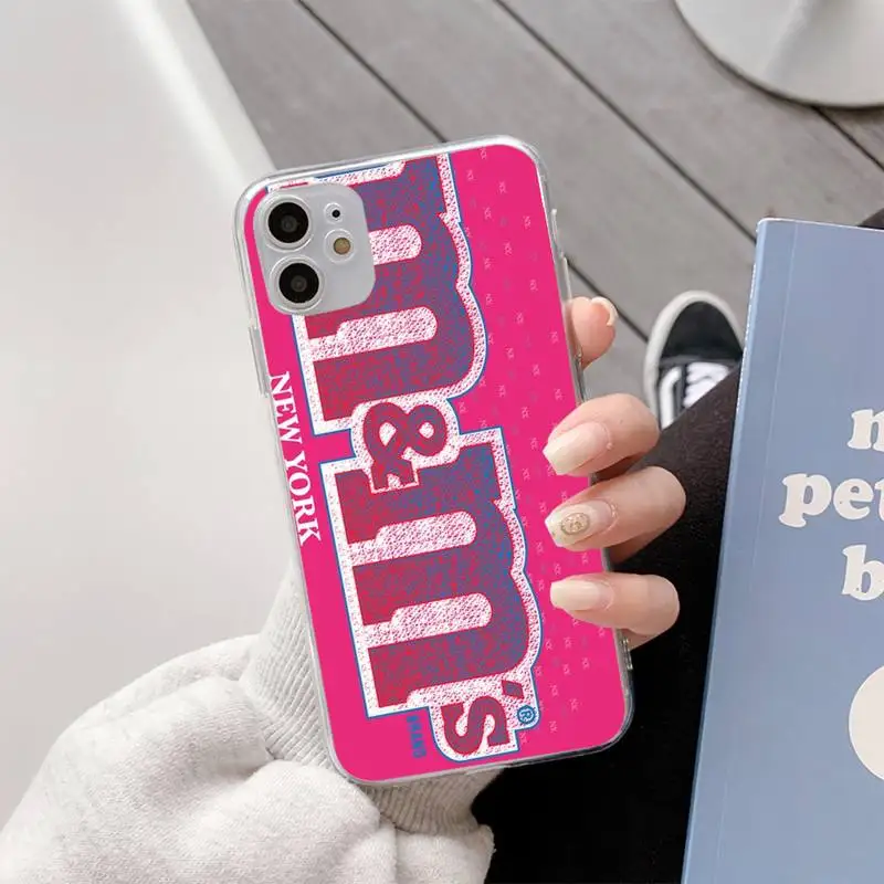 

M&M Chocolate Phone Case For Iphone11 12 Pro Max SE 2020 6s 7 8 Plus X Xs Max Xr Transparent Soft Silicone Cover