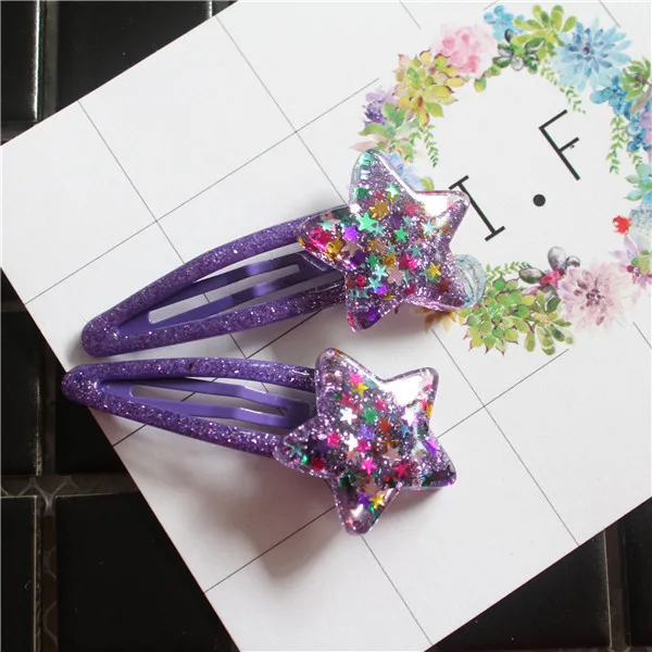 2 шт. детские заколки для волос в форме сердца|Аксессуары девочек| |