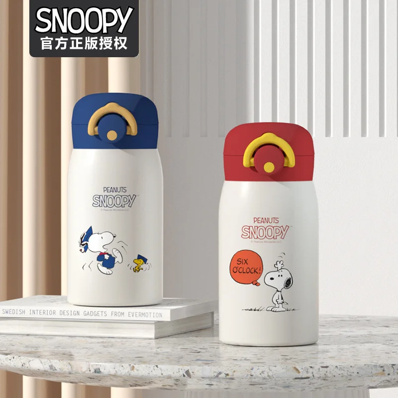 

320ml-480ml Snoopys Spike 316 stainless steel cartoon thermos mug for men and women