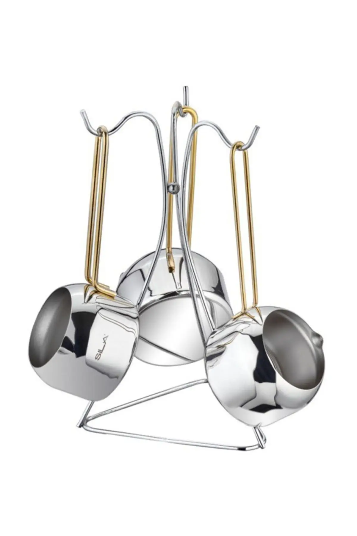 

Кофейник из нержавеющей стали, 4 части, 841