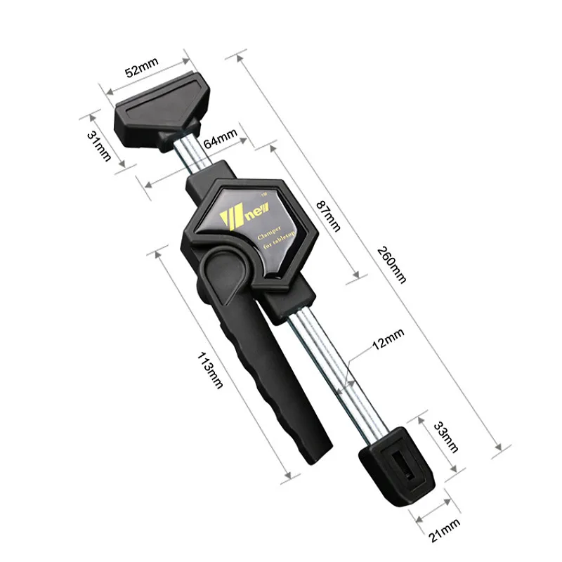 

Woodworking Desktop Clip Adjustable Frame Woodworking Fast Fixed Clip Clamp Fixture for Wood Working Benches Uxiliary Tool