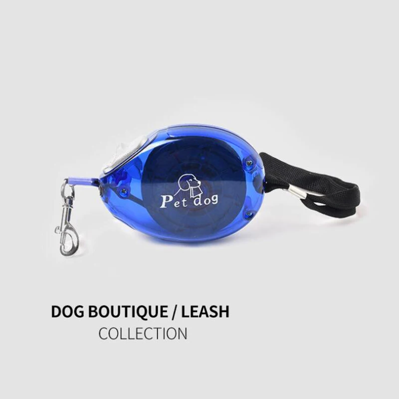 

Transparen Retractable Dog Leash Simple Dog Leash for Small Medium Dogs Automatic Flexible Dog Puppy Cat Traction Rope Belt