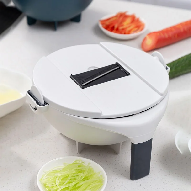 

Multifunctional Grater Kitchen Cutter With Drain Basket Vegetable Cutter New Cutter Grater kitchen Supplies
