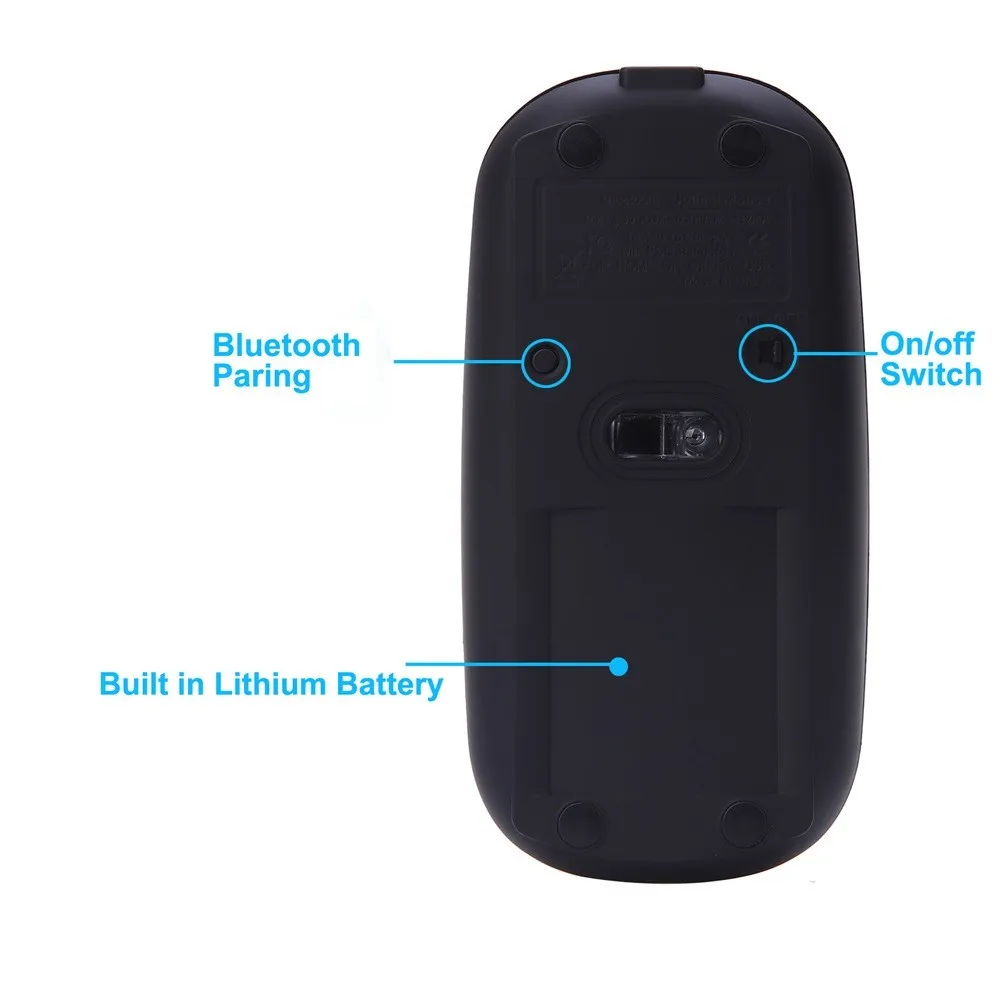 EPULA мышь 1600 DPI USB оптическая беспроводная компьютерная 2 4G приемник супер тонкая