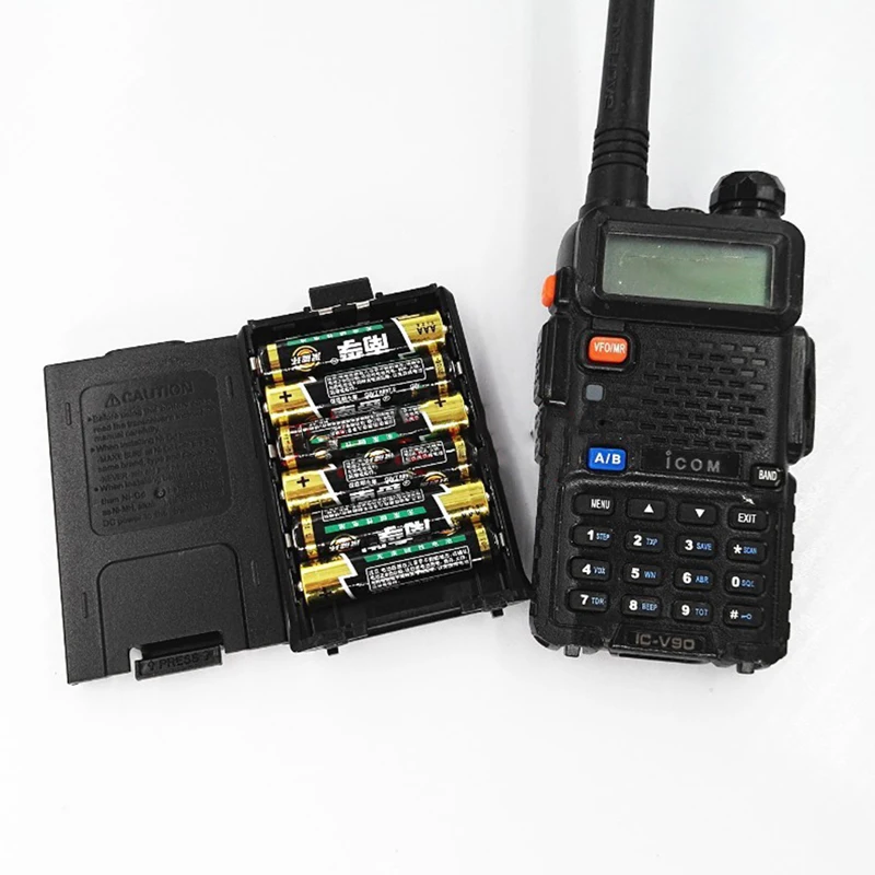 Корпус батарейного блока 6xaa применим для Baofeng Uv-5r Uv5r 5rA 5rb 5rE + аксессуары радио