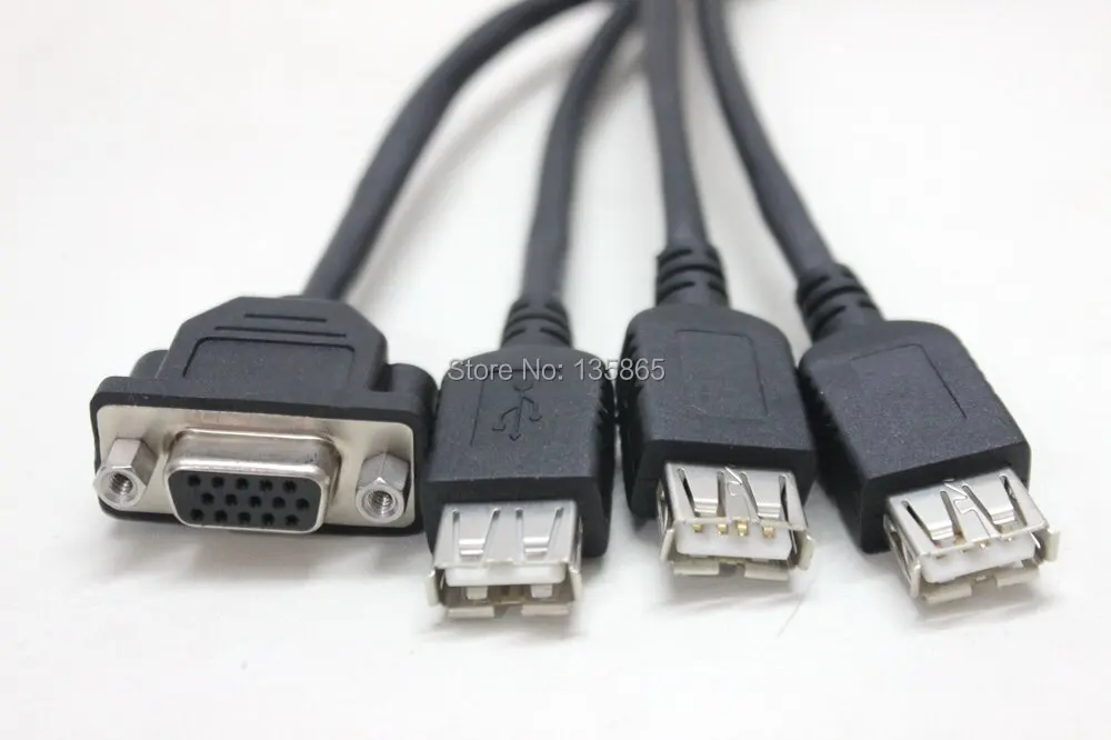 Оригинальный Многофункциональный кабель высокой плотности VGA порт USB для Huawei E6000