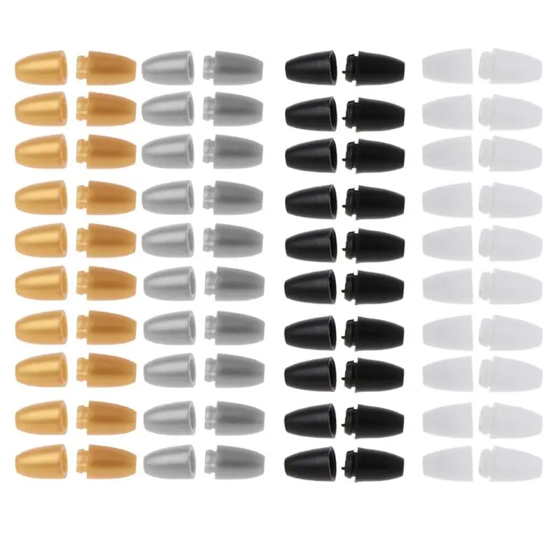 10 шт. пластиковые застежки для прорезывания зубов |