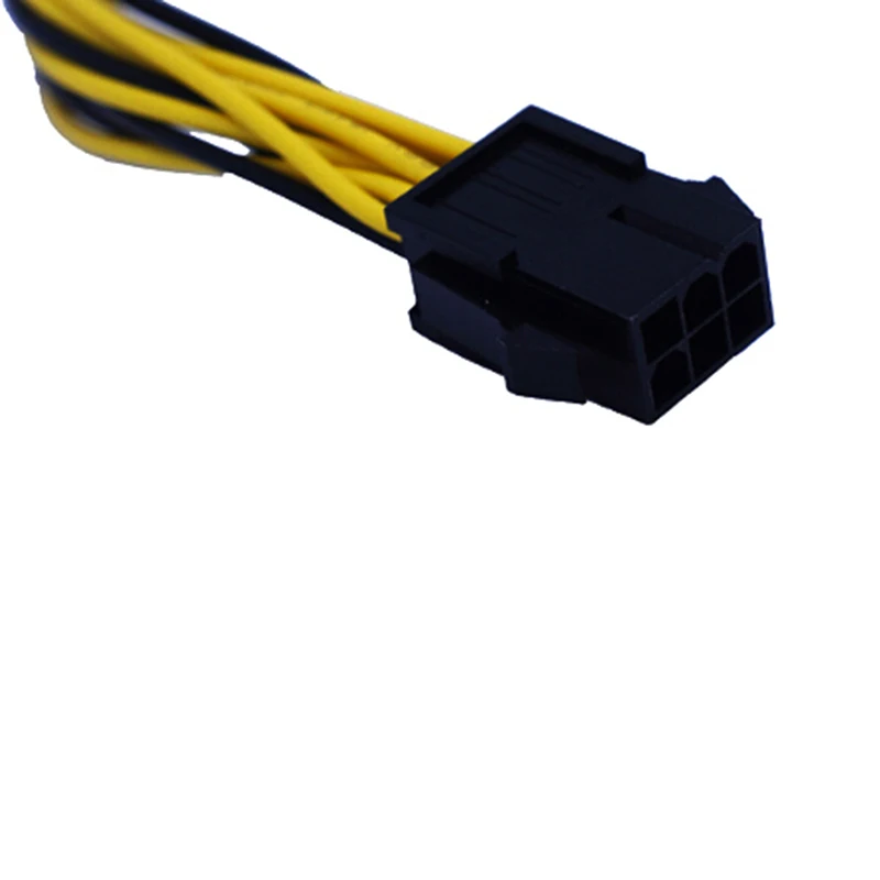 1 шт. кабели 22 см CPU 6Pin Female To 8Pin Male Graphics Video Card Dual PCI E PCIe кабель конвертер