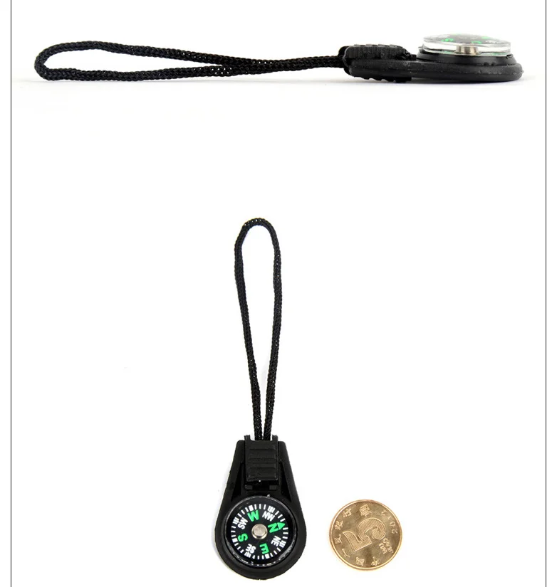 1 шт. Мини Путешествия Туризм Портативный Компас с/веревка карманные часы брелок