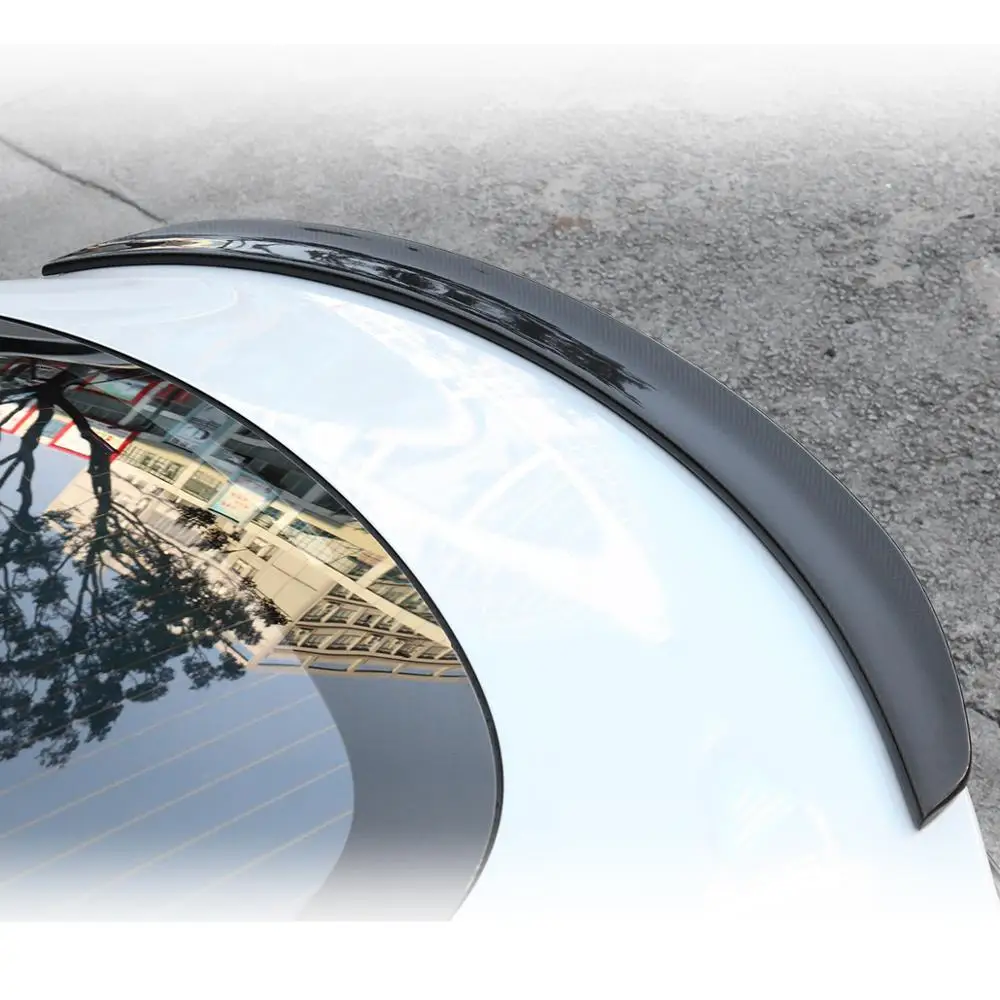 

LUCKEASY Carbon fiber Trunk Wing Spoiler For Tesla model 3 2017-2019 Beautiful appearance Style Carbon fiber trunk spoiler wing