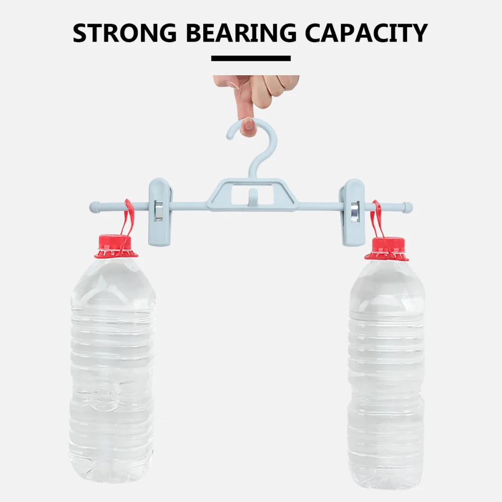 

10Pcs Multi-function Drying Rack Pants Clip Pants Rack Adjustable Clothes Hanger