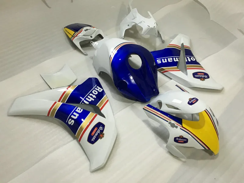 Комплект обтекателей под давлением для HONDA CBR1000RR 08 09 10 11 CBR 1000RR 2008 2009 2011 белый и