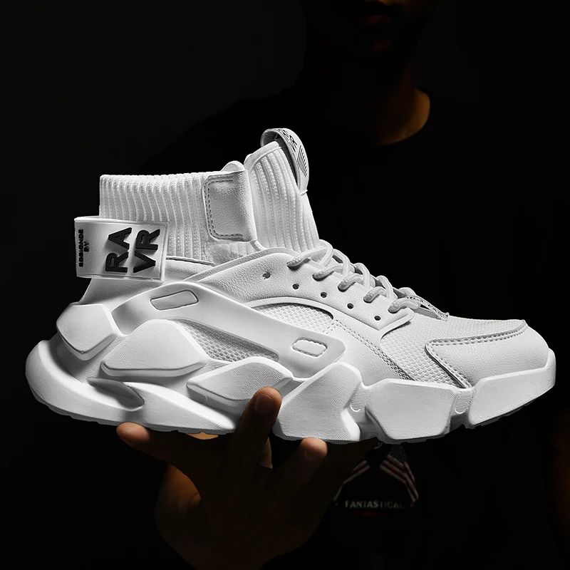 

Sport Sneakers Men's Sports Shoes Casual Men Sneakers Air Force Fashion Mens Trainers Mesh Trend Sneaker Shockproof Athletic
