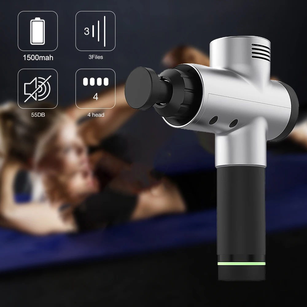 Massage Gun Muscle Massager Muscle Pain Management after Training Exercising Body Relaxation Slimming Shaping Pain Relief