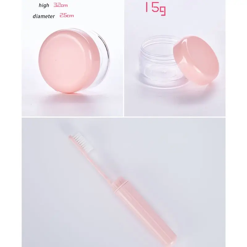 10 шт./компл. дорожный Портативный косметический контейнер многоразовые пустые