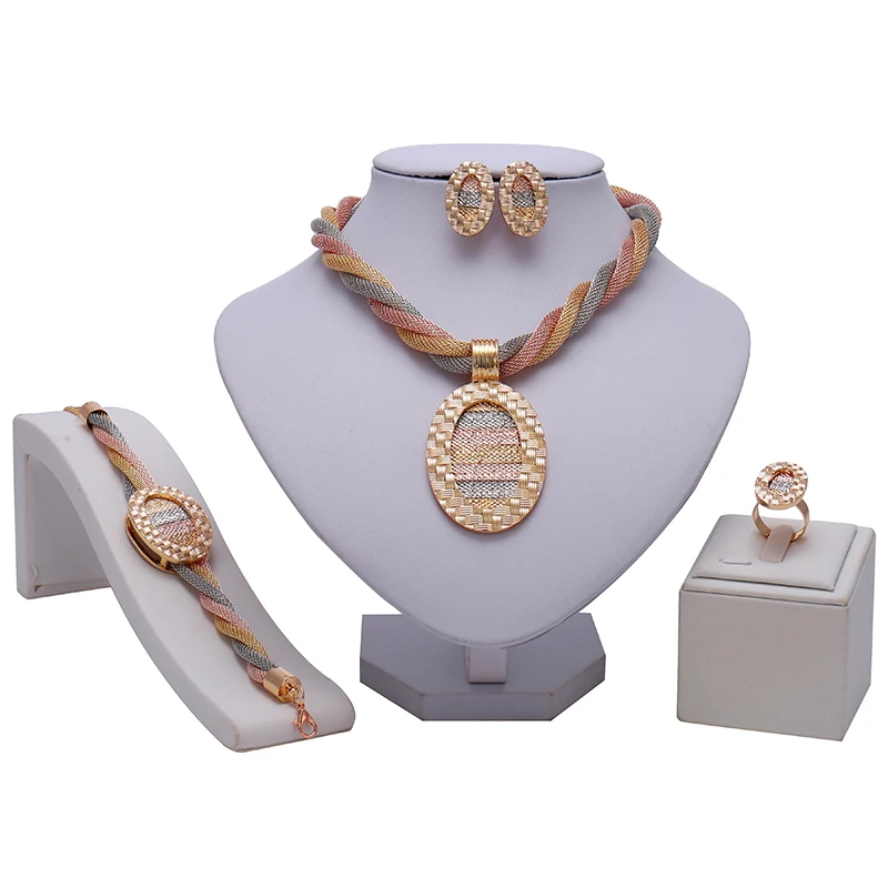 

ZuoDi Dubai Gold designer JoyerÃ­a Jewelry Set Nigerian Wedding Jewelry Set Fashion African Woman Costume Jewelry Set Wholesale