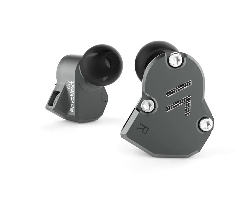 Revonext QT2 2DD+ 1BA гибридные наушники-вкладыши HIFI DJ Monito спортивные наушники для бега наушники гарнитура вкладыши PK QT3 QT3S