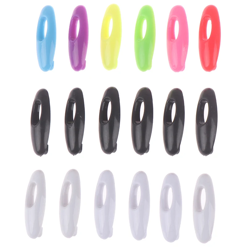 

6 шт пластиковые безопасности, брошь на шпильке, для женщин Pin шарф эмаль пряжкой аксессуары головка украшение для шарфа