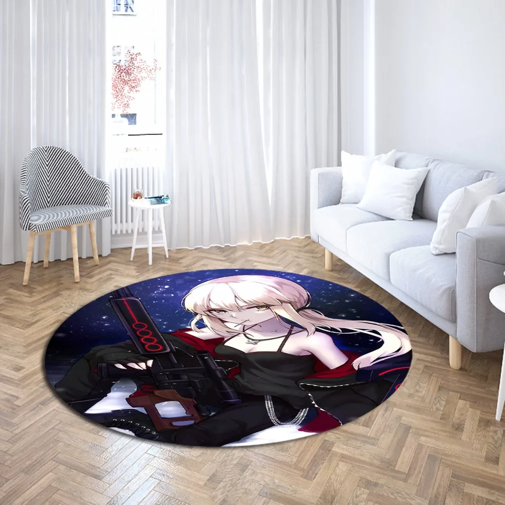 Сексуальное бикини девушки круглый ковер 3D принт в стиле японского аниме ковры