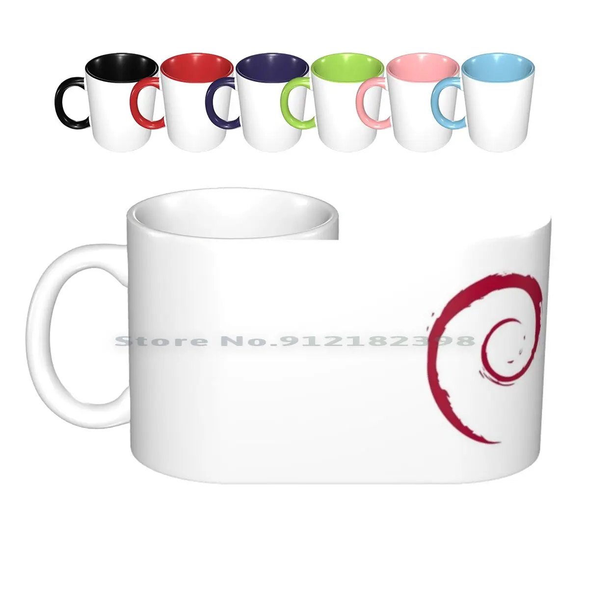 

Debian Linux Logo-No Text Version Ceramic Mugs Coffee Cups Milk Tea Mug Debian Linux Gnu Gnu Linux Linus Free Open Source Open