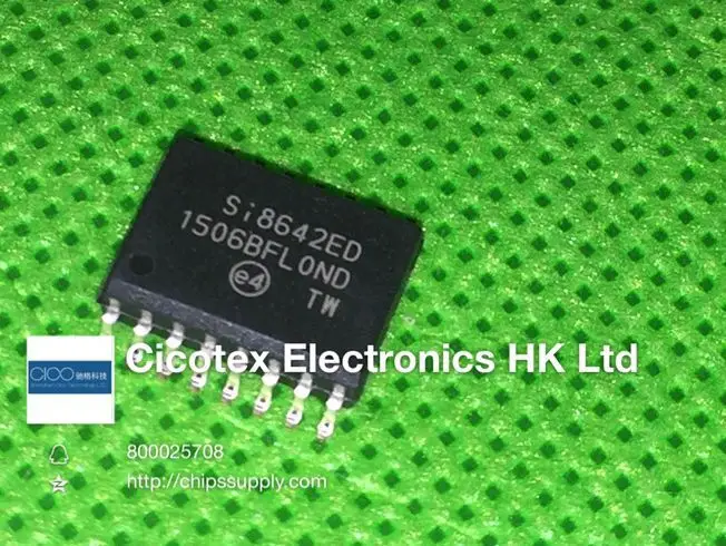 

SI8642ED-B-IS SOP16 DGTL ISO 5KV 4CH GEN PURP 16SOIC