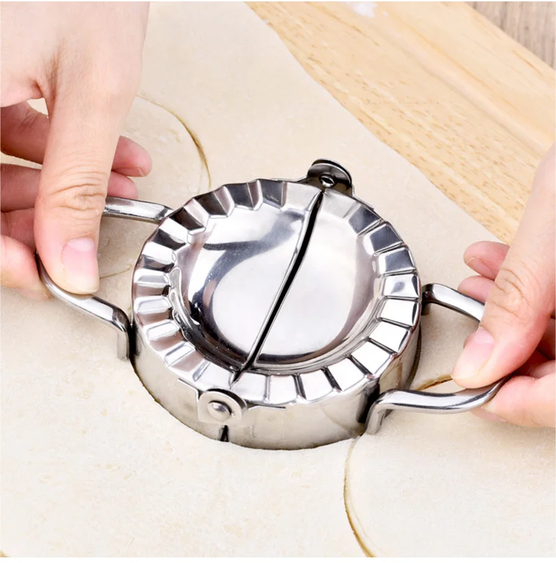 Dumpling Mold Household Dumpling Wrapper Cutter Making Machine Cooking Pastry Tool Kitchen Accessory Labor Saving Jiaozi Tool