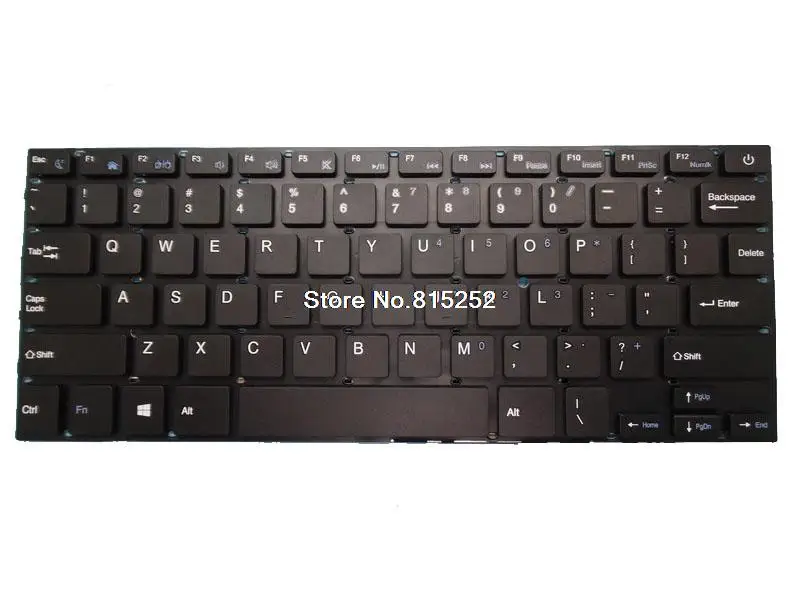

Laptop Keyboard For I-Life zed air H3 YJ-610 JM277-8 K687 Black Without Frame New United States US
